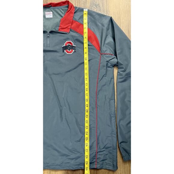 Ohio State Buckeyes Varsity Authentic Apparel Mens Quarter Zip Extra Large EUC - Picture 5 of 11